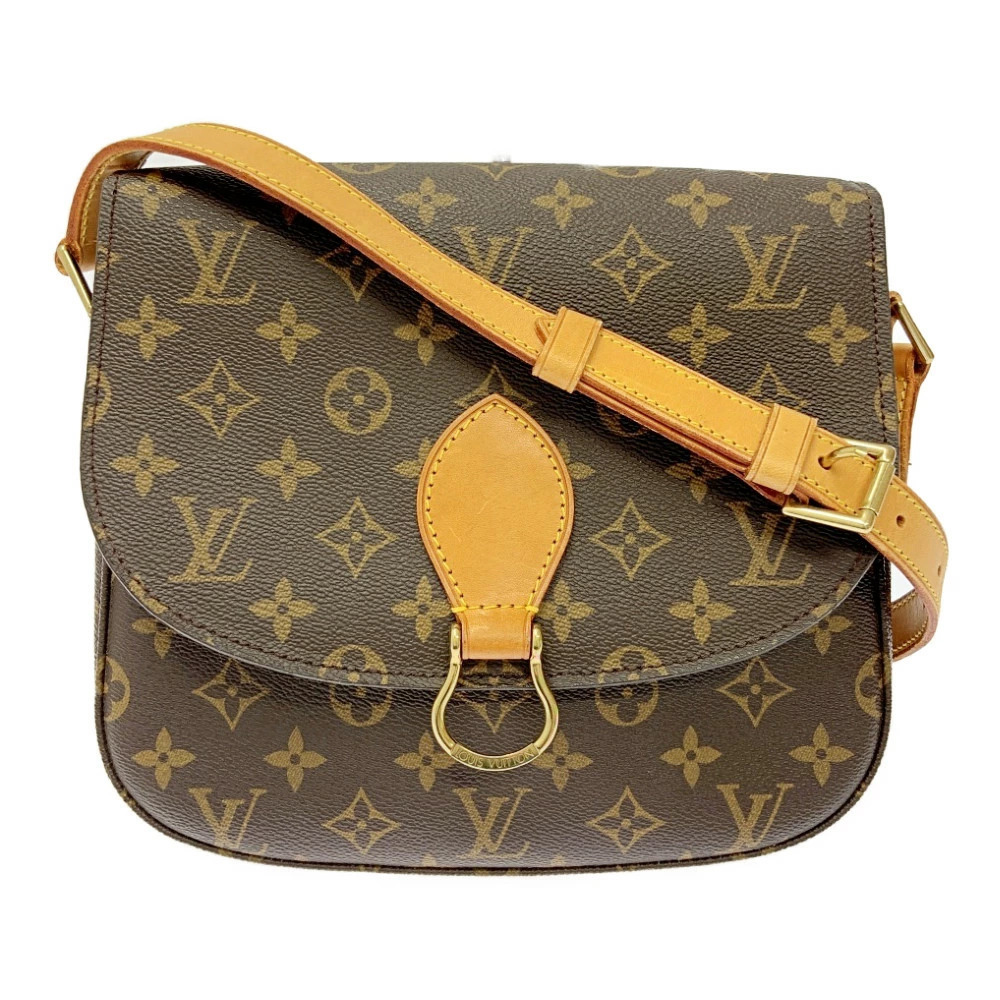 LOUIS VUITTON Monogram Saint Cloud Brown Shoulder Bag